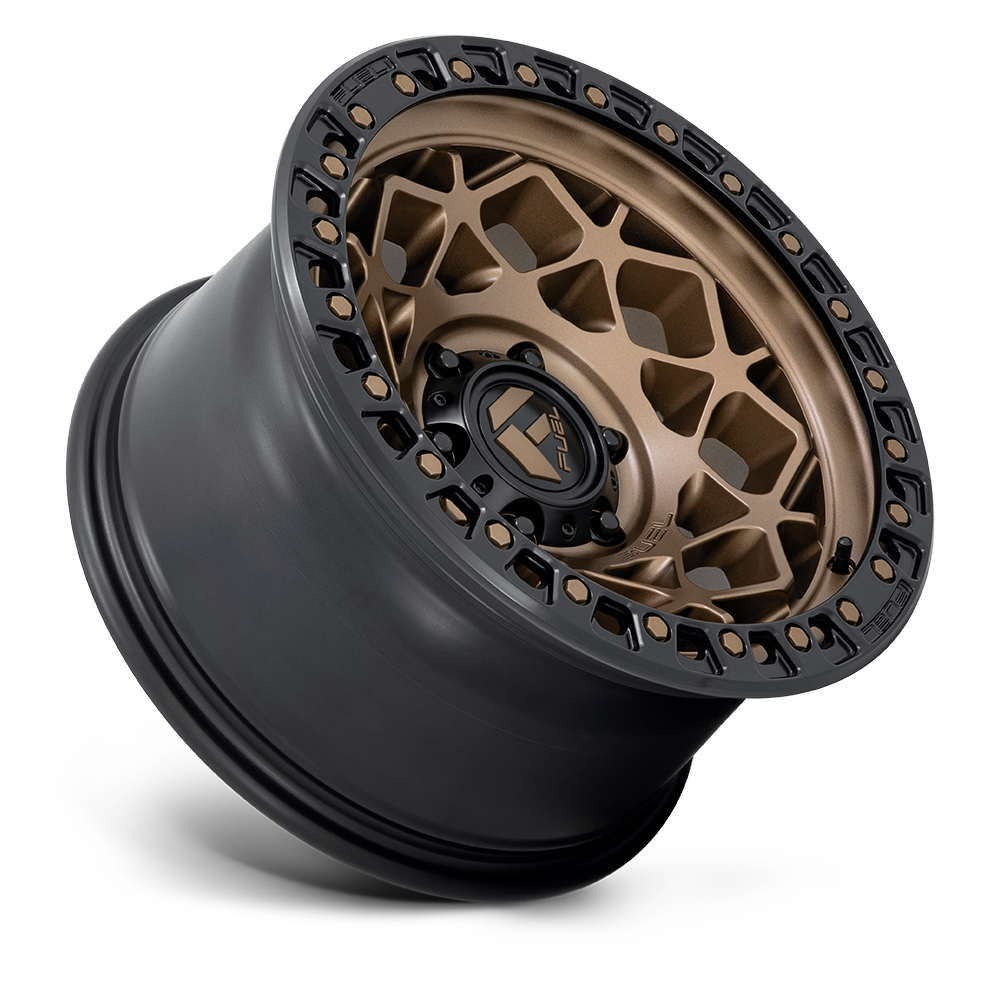 Fuel Off-Road Unit Bronze w/ Matte Black Ring wheel - view 2
