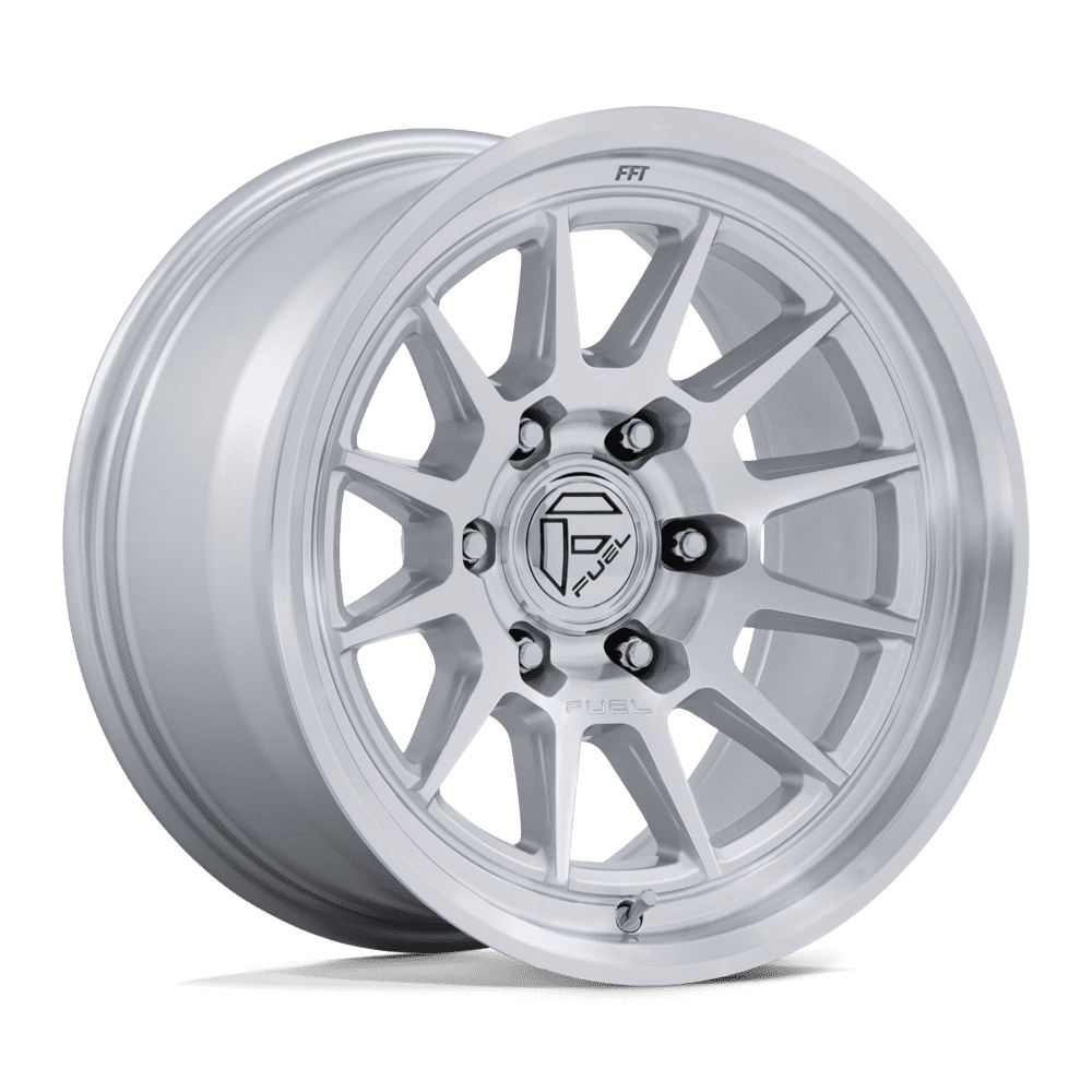 Fuel Off-Road Spur Gloss Silver w/ Machined Face wheel