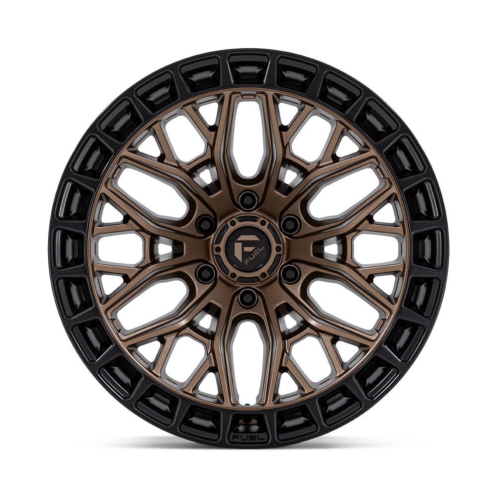 Fuel Off-Road Sigma Matte Bronze w/ Matte Black Lip wheel - view 3