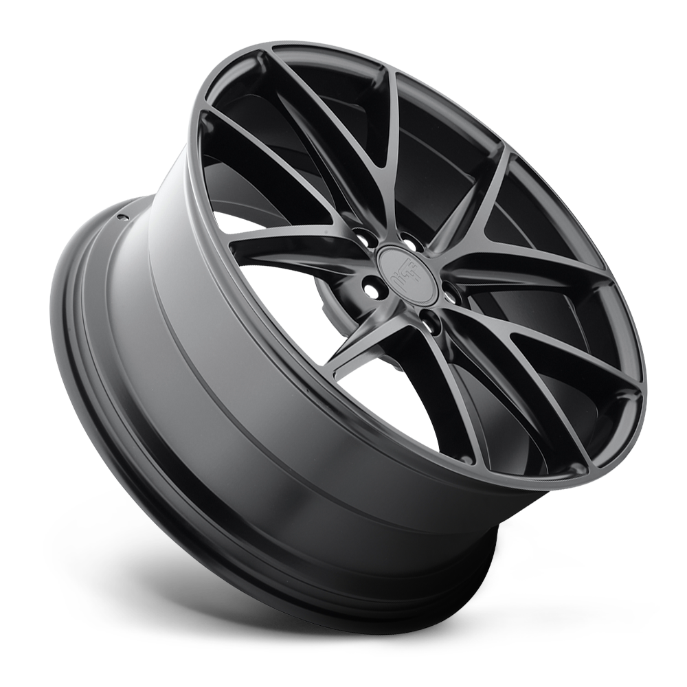 Niche Misano Matte Black wheel - view 2
