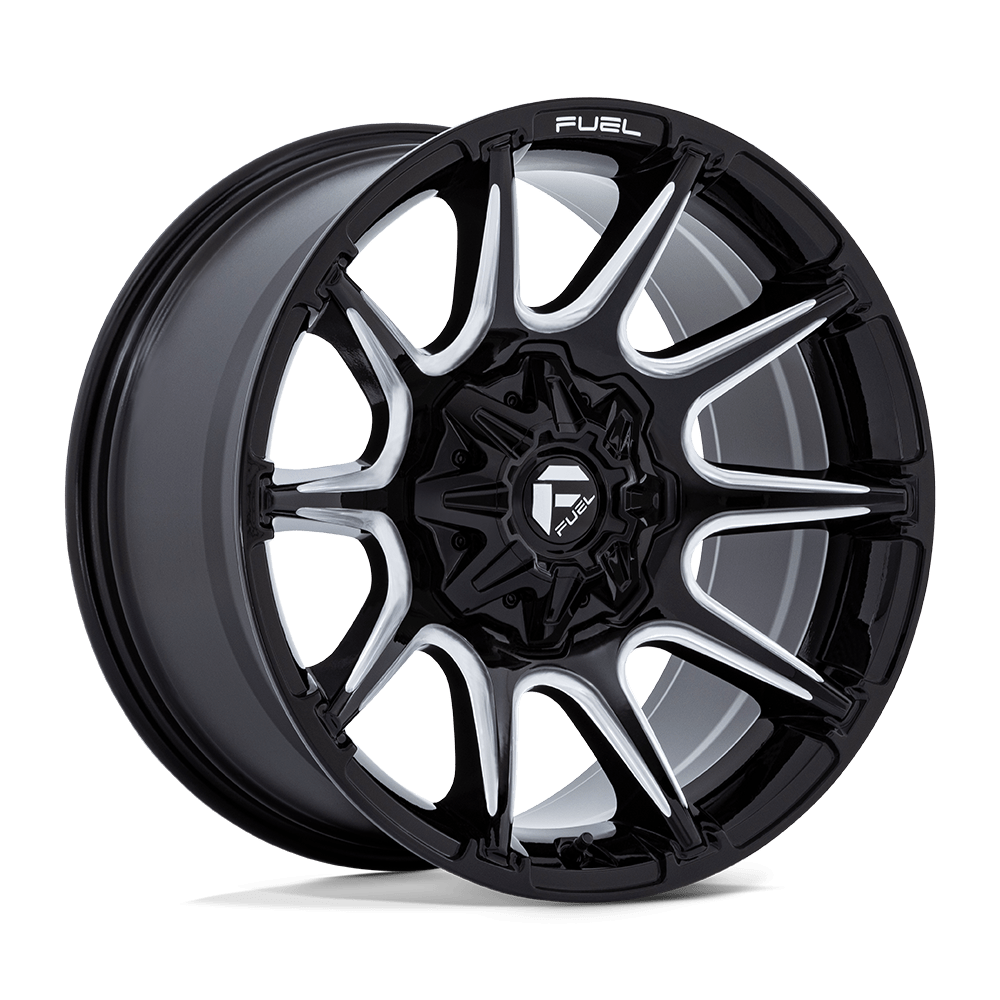Fuel Off-Road Super C Gloss Black Milled wheel