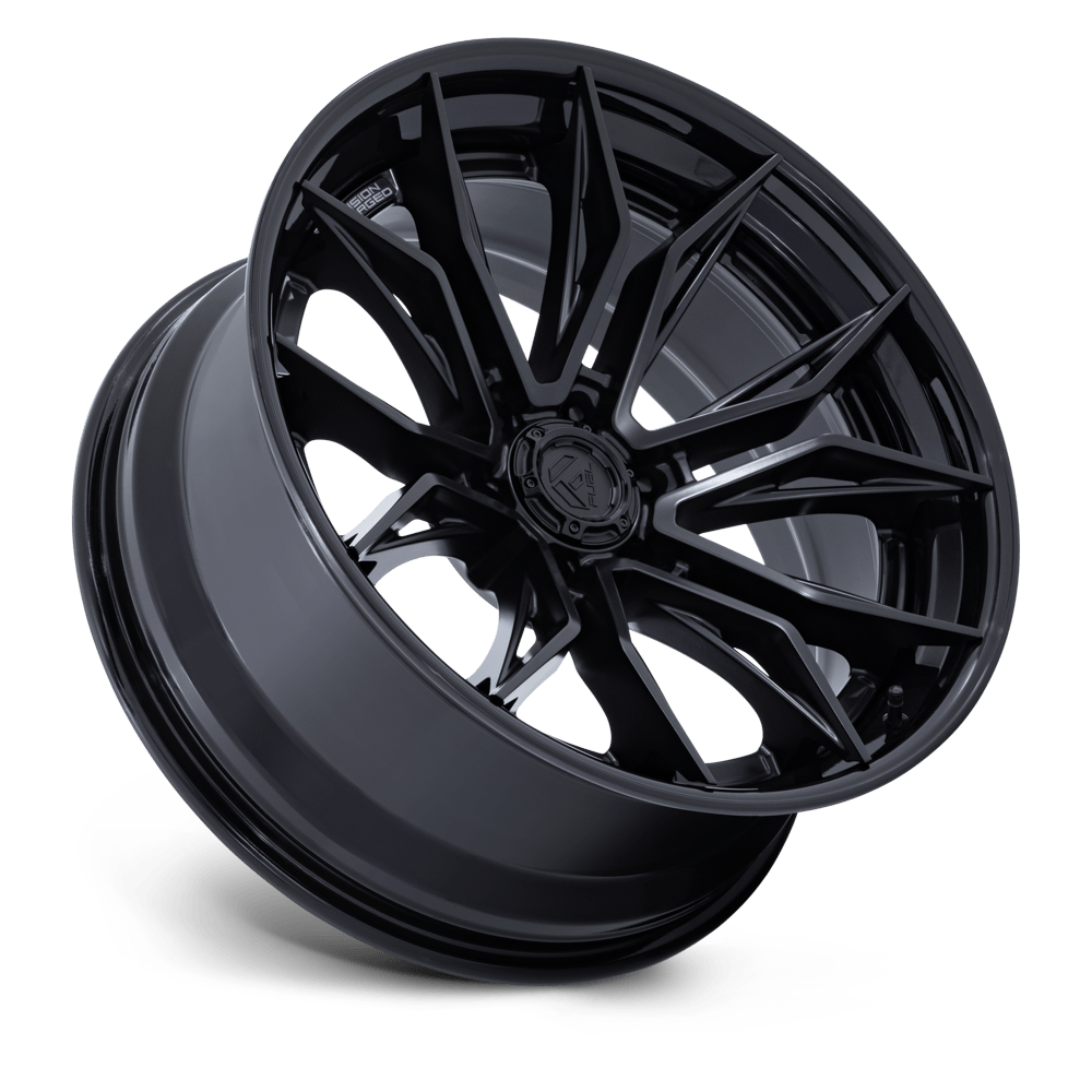 Fuel Off-Road Mutiny Matte Black w/ Gloss Black Lip wheel - view 2