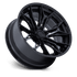 Fuel Off-Road Mutiny Matte Black w/ Gloss Black Lip wheel - view 2