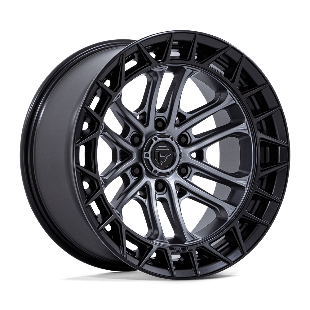 Fuel Off-Road Celsius Matte Gunmetal w/ Matte Black Lip wheel