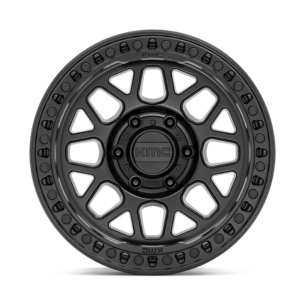 KMC KM549 GRS Satin Black wheel - view 3