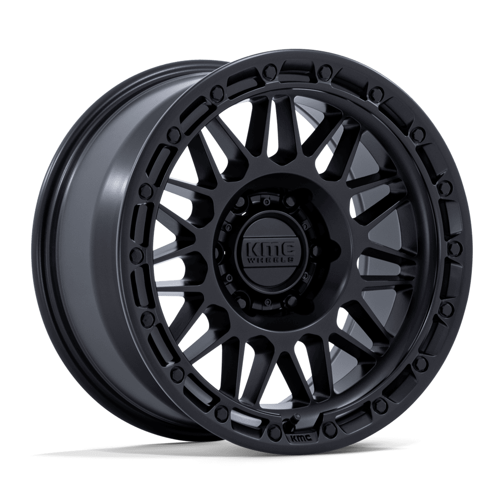 KMC KM555 Attack Matte Black wheel