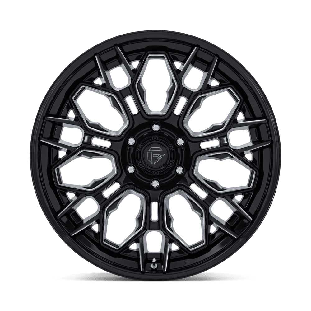 Fuel Off-Road Hive Gloss Black Milled wheel - view 3