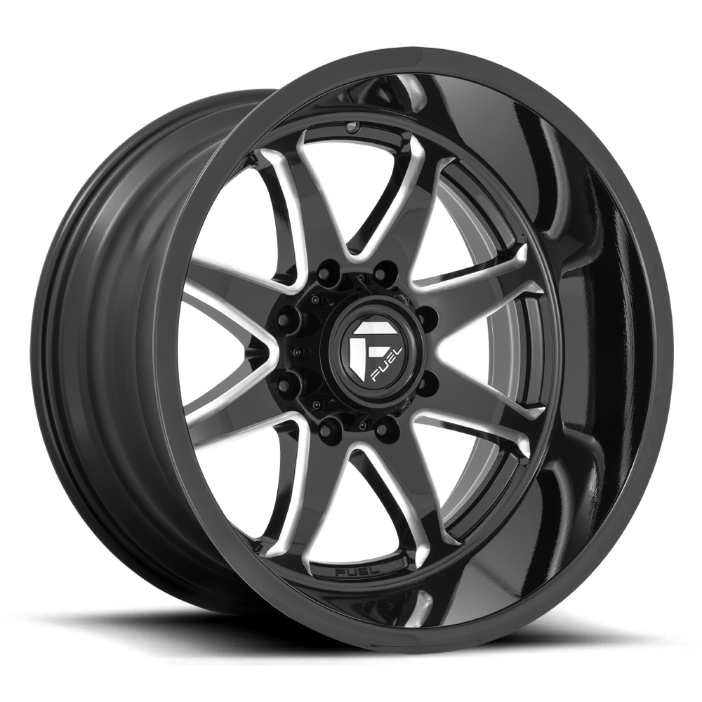 Fuel Off-Road Hammer Gloss Black Milled wheel