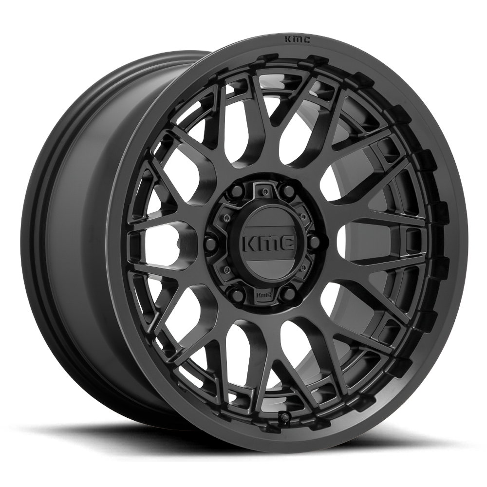 KMC KM722 Technic Satin Black wheel