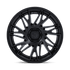 Fuel Off-Road Dynamo Matte Black w/ Gloss Black Lip wheel - view 3