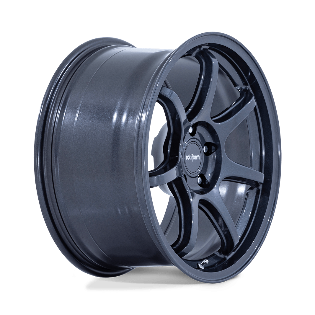 Rotiform BPU Gloss Blue Gray wheel - view 3