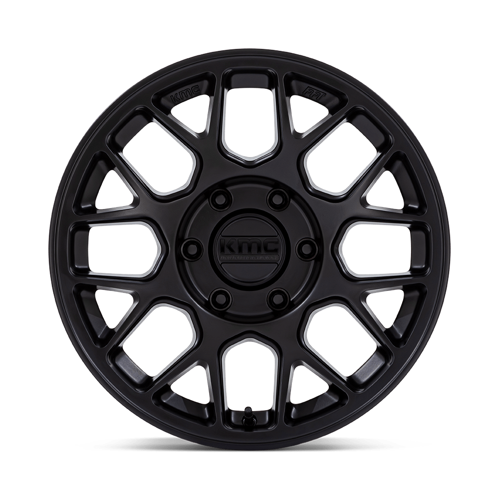 KMC KM730 Hatchet Matte Black wheel - view 3