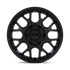 KMC KM730 Hatchet Matte Black wheel - view 3