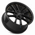 Vors AR5 Gloss Black wheel — lip and spoke detail