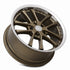 Vors AR5 Bronze Machined Lip wheel — lip and spoke detail