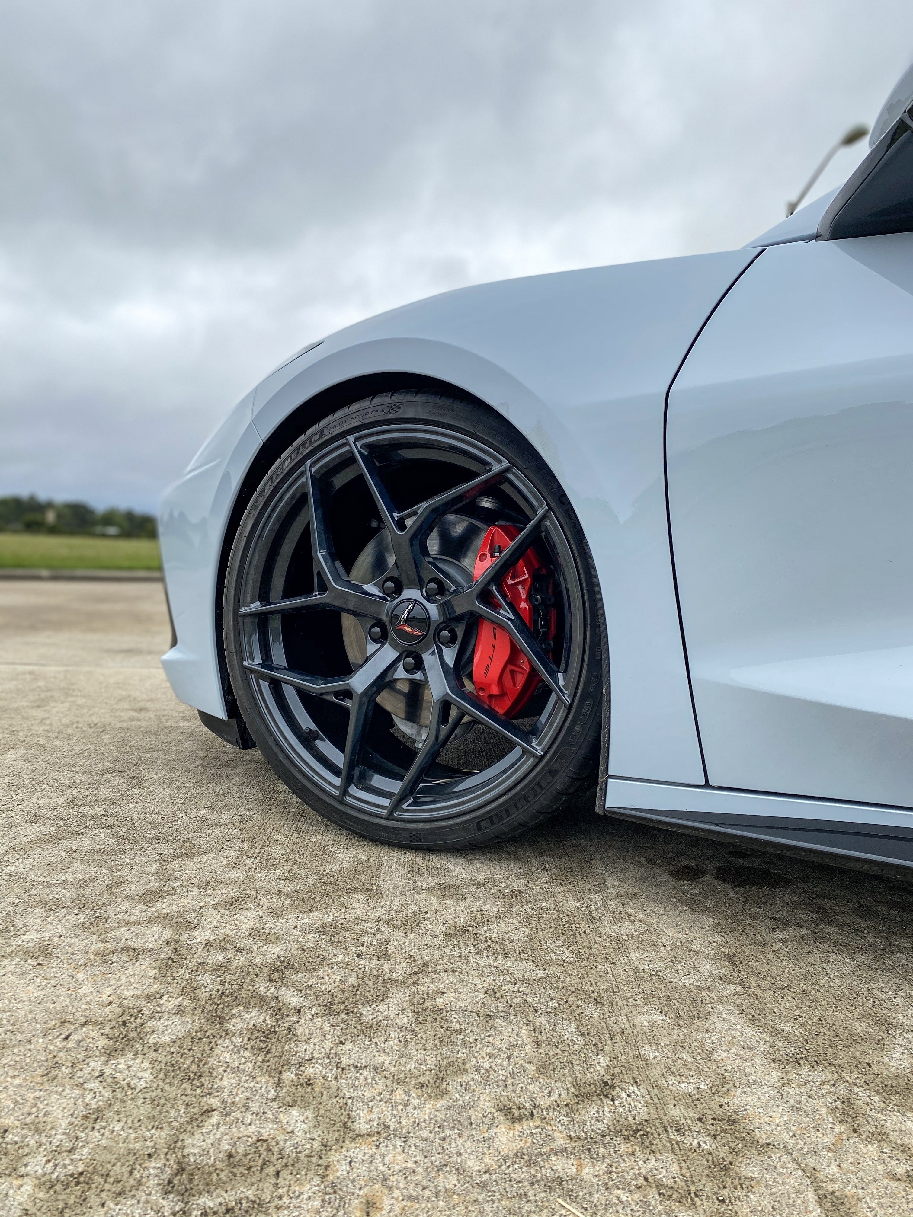 MRR F10 Carbon Flash C8 Corvette (19x8.5/20x11 Setup) Full Set - Forged