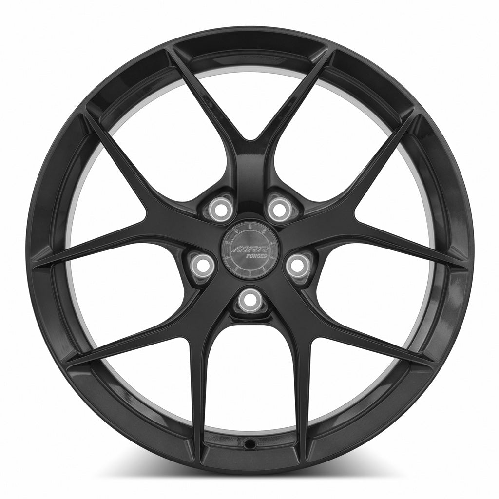 MRR F6 Brushed Tint wheel — angled profile view