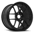 MRR FR43 Gloss Black wheel — front face view