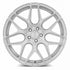MRR FS01 Brushed Clear wheel — angled profile view