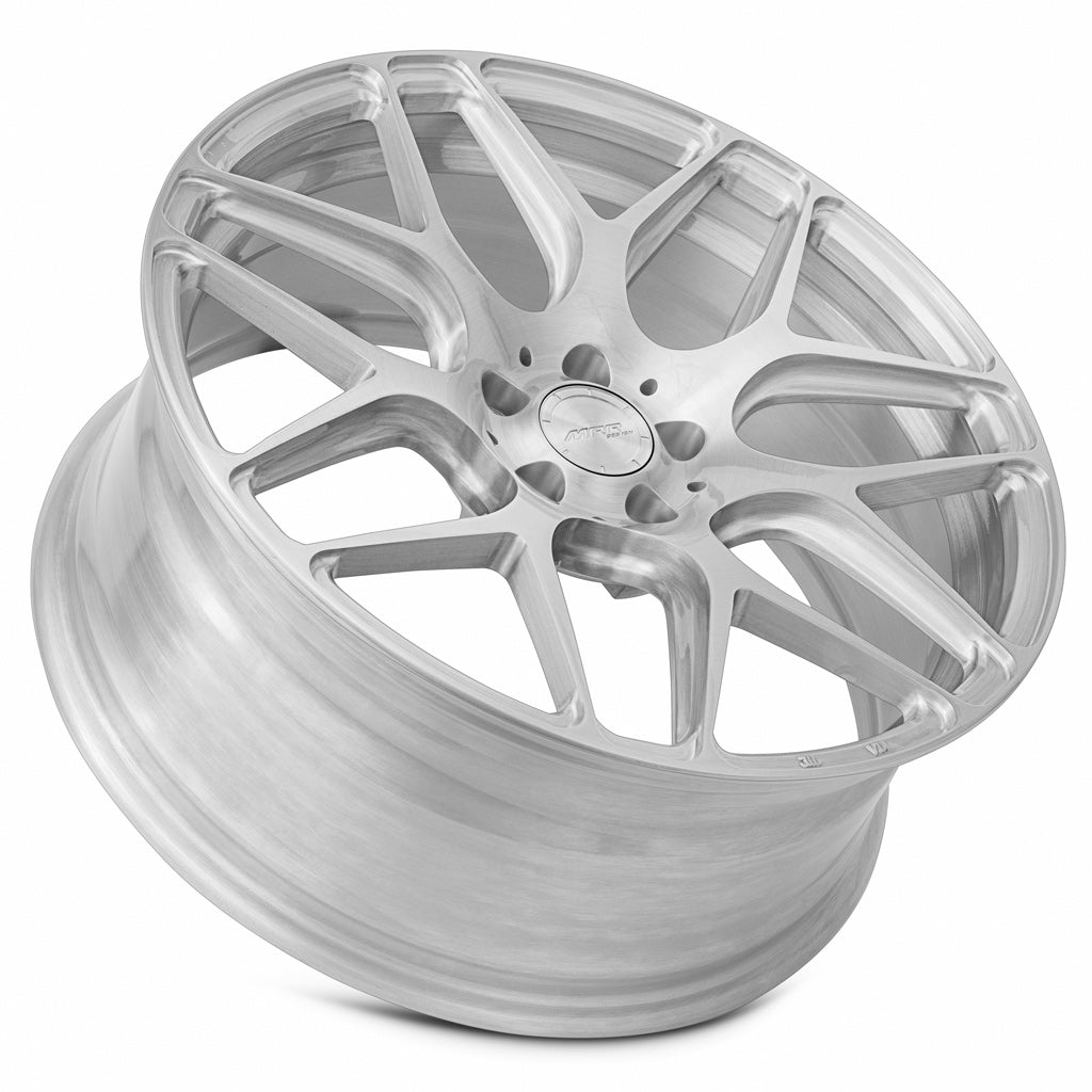 MRR FS01 Brushed Clear wheel — lip and spoke detail