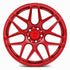 MRR FS01 Candy Red wheel — angled profile view