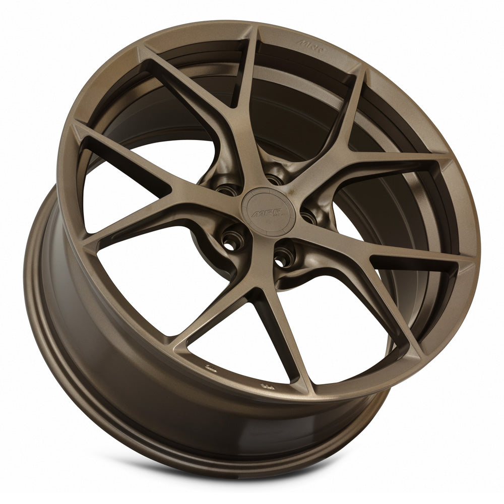 MRR FS06 Gloss Bronze wheel — lip and spoke detail