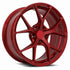 MRR FS06 Candy Red wheel — front face view