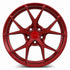 MRR FS06 Candy Red wheel — angled profile view