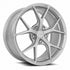 MRR FS06 Liquid Silver wheel — front face view