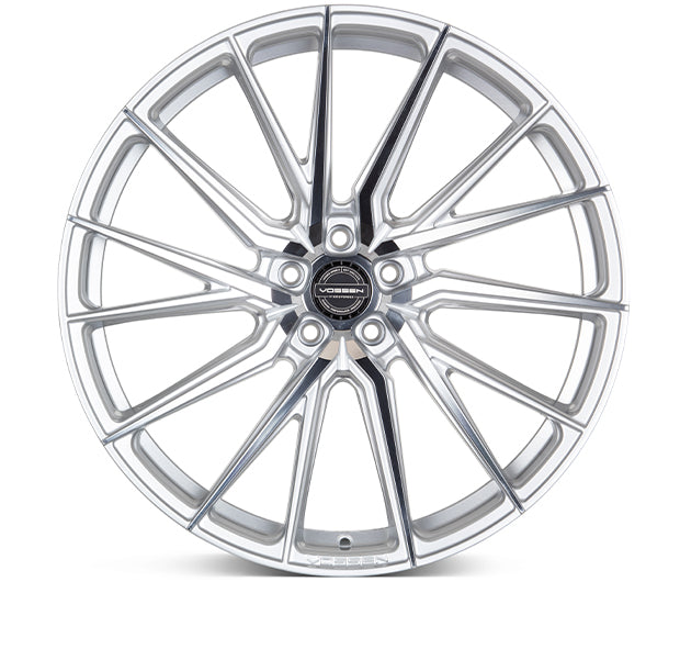 Vossen HF-4T Silver Polished wheel - view 2