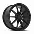MRR GF26 Gloss Black wheel — front face view