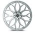 Vossen HF-2 Satin Silver wheel - view 2