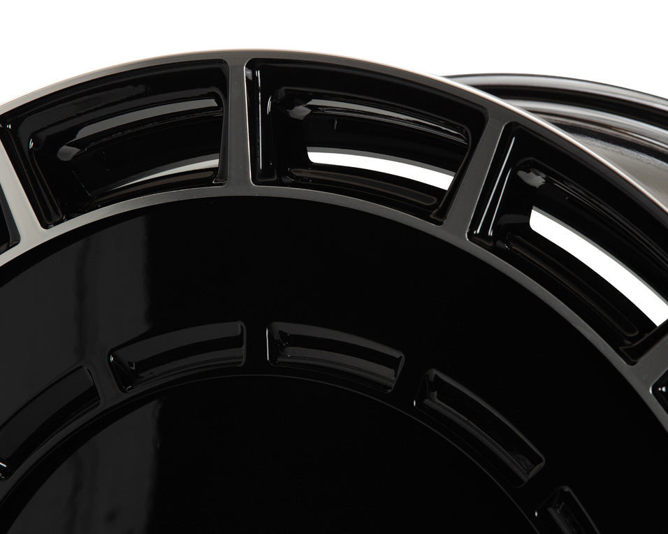 Vossen HF-9 Gloss Black Polished wheel - view 5
