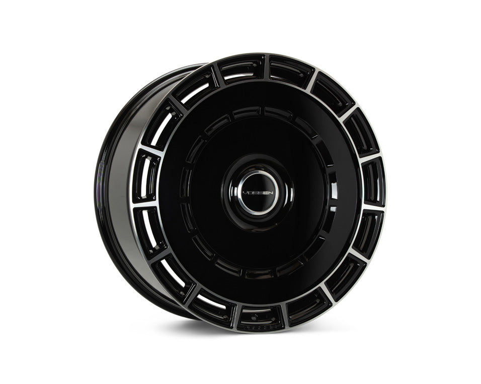 Vossen HF-9 Gloss Black Polished wheel - view 4