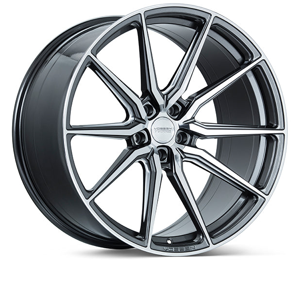 Vossen HF-3 Gloss Graphite Polished wheel