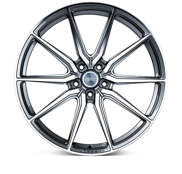 Vossen HF-3 Gloss Graphite Polished wheel - view 2