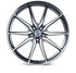 Vossen HF-3 Gloss Graphite Polished wheel - view 2