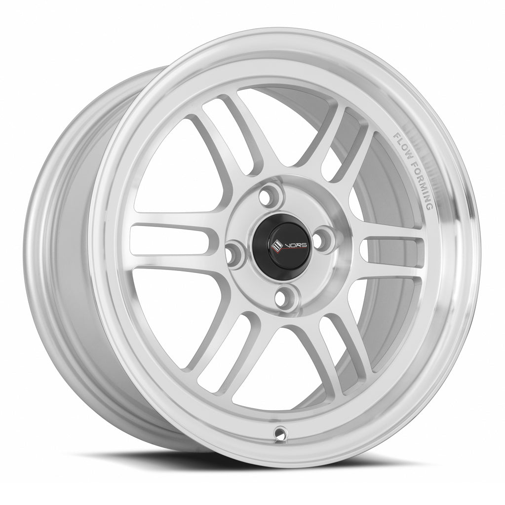 Vors LT01 Silver wheel — front face view