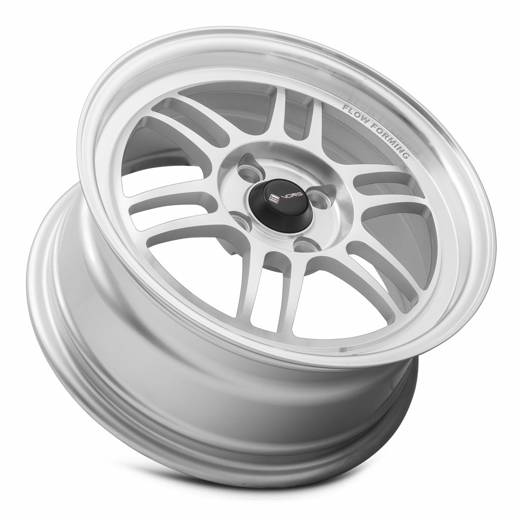 Vors LT01 Silver wheel — lip and spoke detail