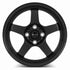 Vors LT05 Gloss Black wheel — angled profile view