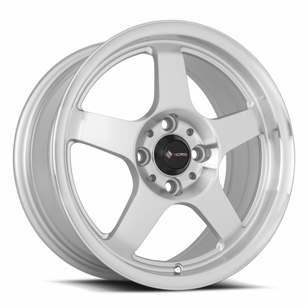 Vors LT05 Silver wheel — front face view
