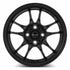 Vors LT10 Gloss Black wheel — angled profile view