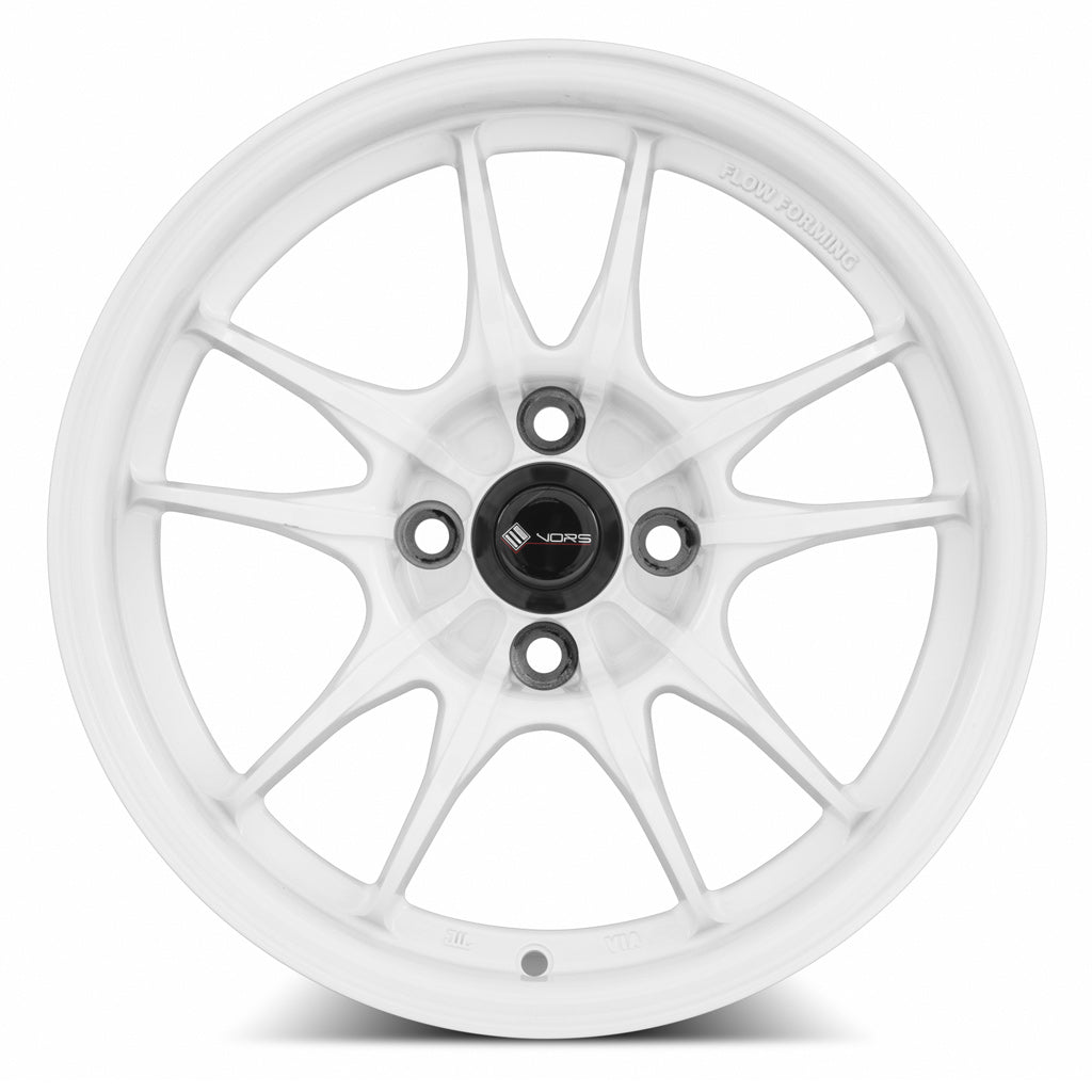 Vors LT10 White wheel — angled profile view