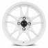 Vors LT10 White wheel — angled profile view
