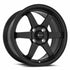 Vors LT37 Gloss Black wheel — front face view