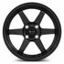 Vors LT37 Gloss Black wheel — angled profile view