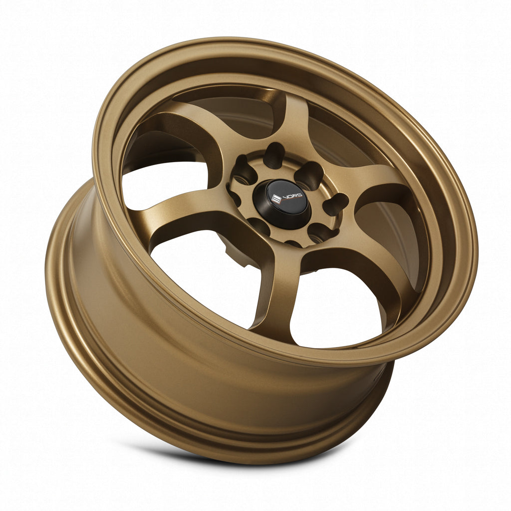 Vors LT61 Bronze wheel — lip and spoke detail