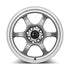 Vors LT61 Hyper Black wheel — angled profile view