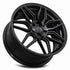 MRR M024 Gloss Black wheel — lip and spoke detail