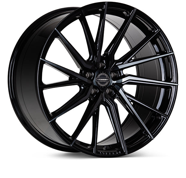 Vossen HF-4T Tinted Gloss Black wheel